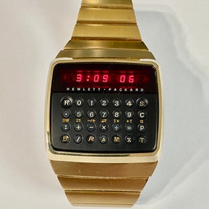 1977 hewlett packard calculator watch cheap value