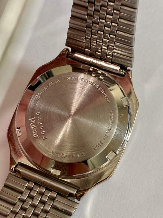 Vintage 1970's Pulsar Y739-5019 Calculator-alarm Watch - Etsy