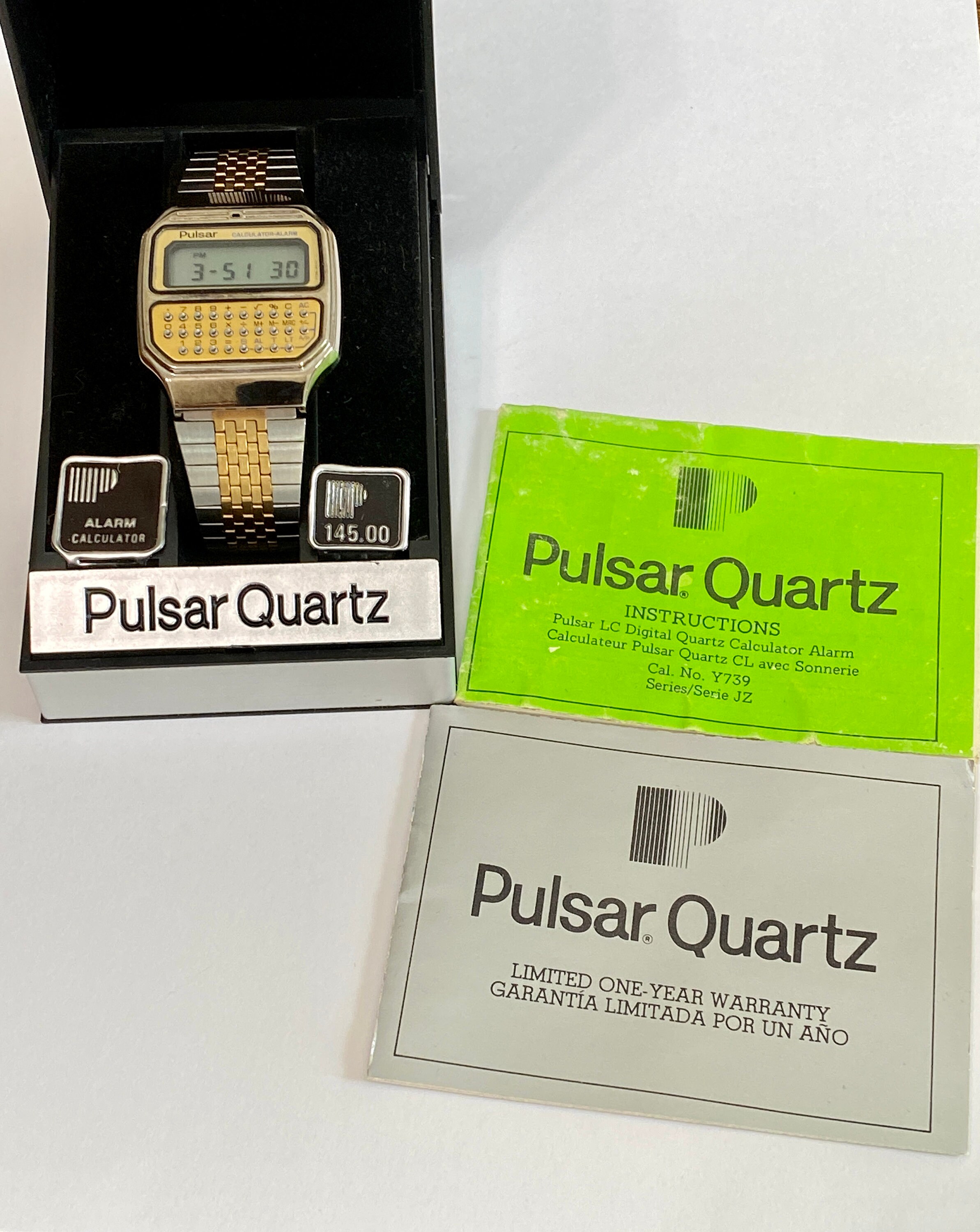 Pulsar Calculator Watch - Etsy Pulsar Calculator Watch - Etsy