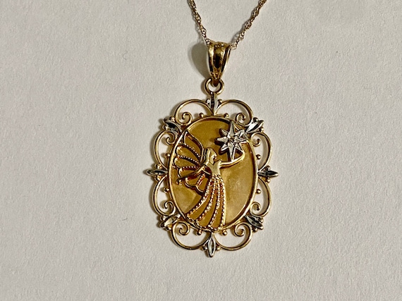 Michael anthony guardian angel pendant best sale