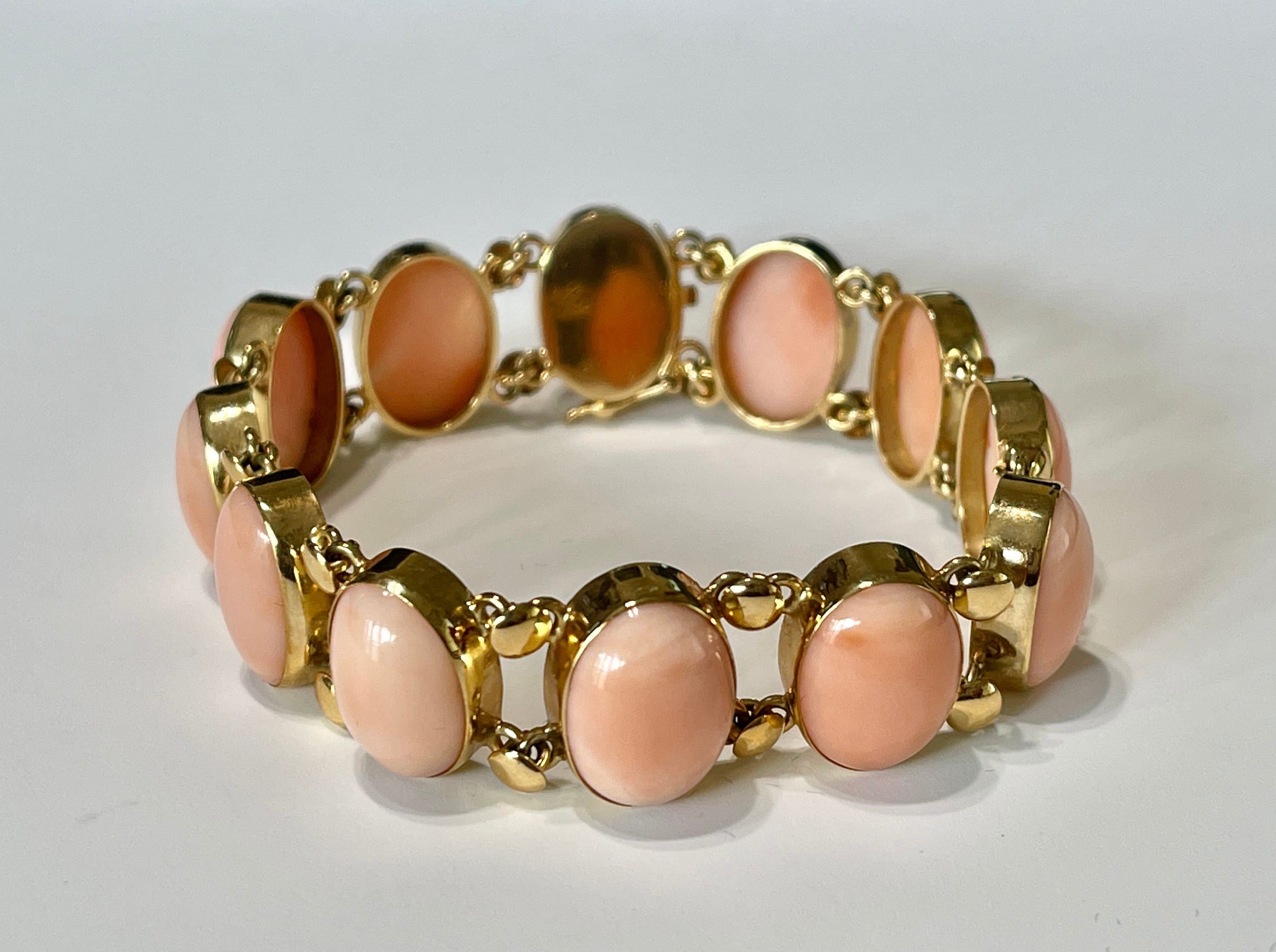 Angel skin coral bracelet deals