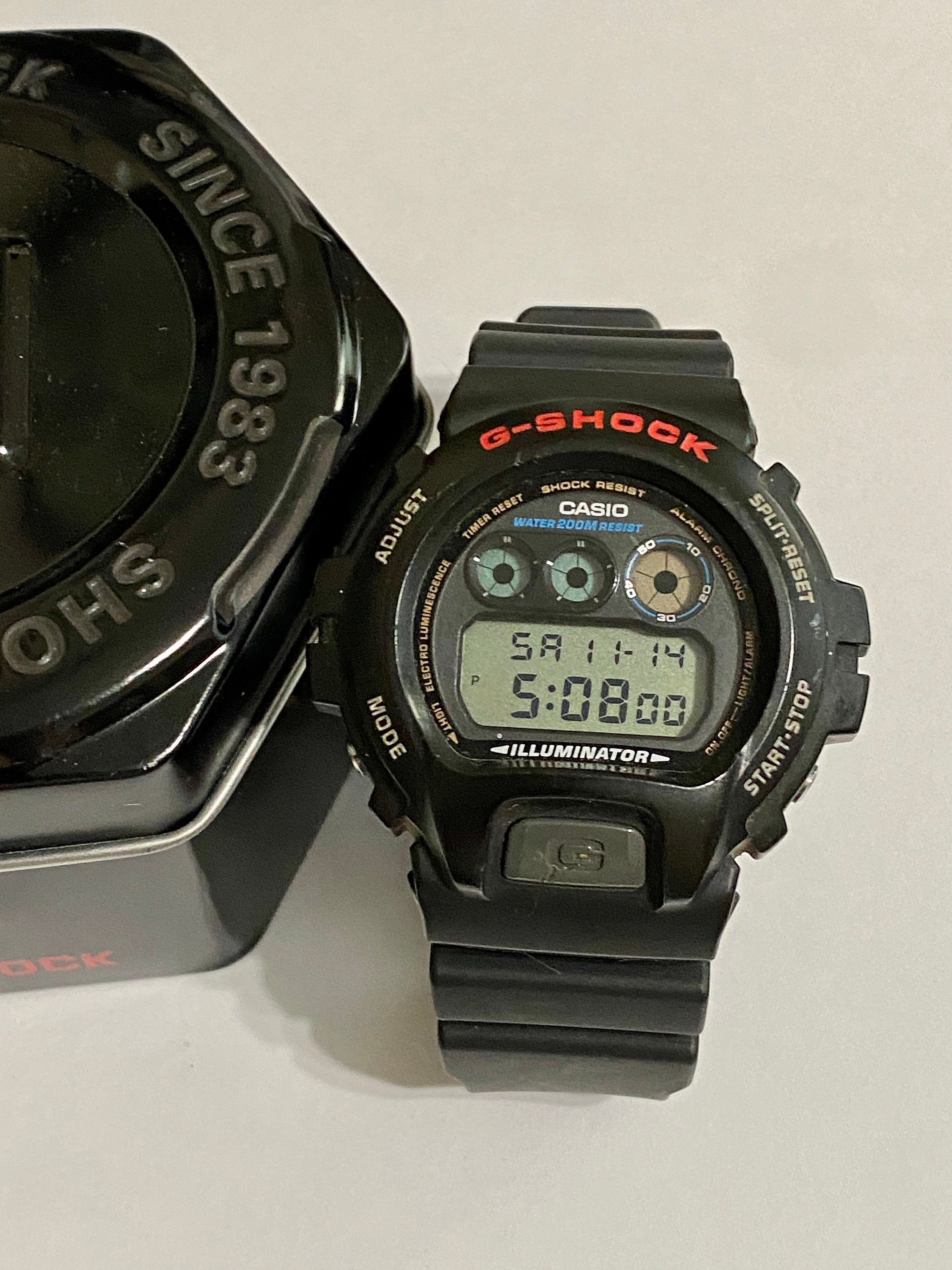 Casio G-Shock 1289 Dw-6900 Quartz Digital Watch | Etsy