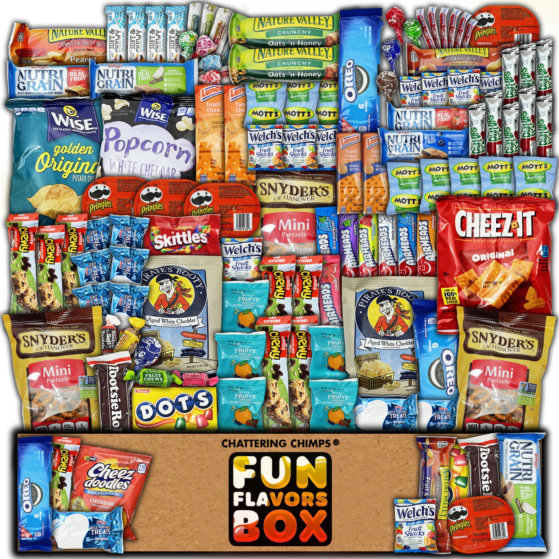 Ultimate Snack Gift Box Variety Pack 120 Count Personalized Etsy UK