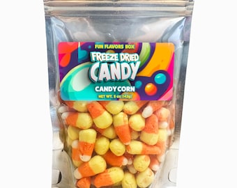 Milho doce liofilizado, guloseimas crocantes de Halloween, 5 oz