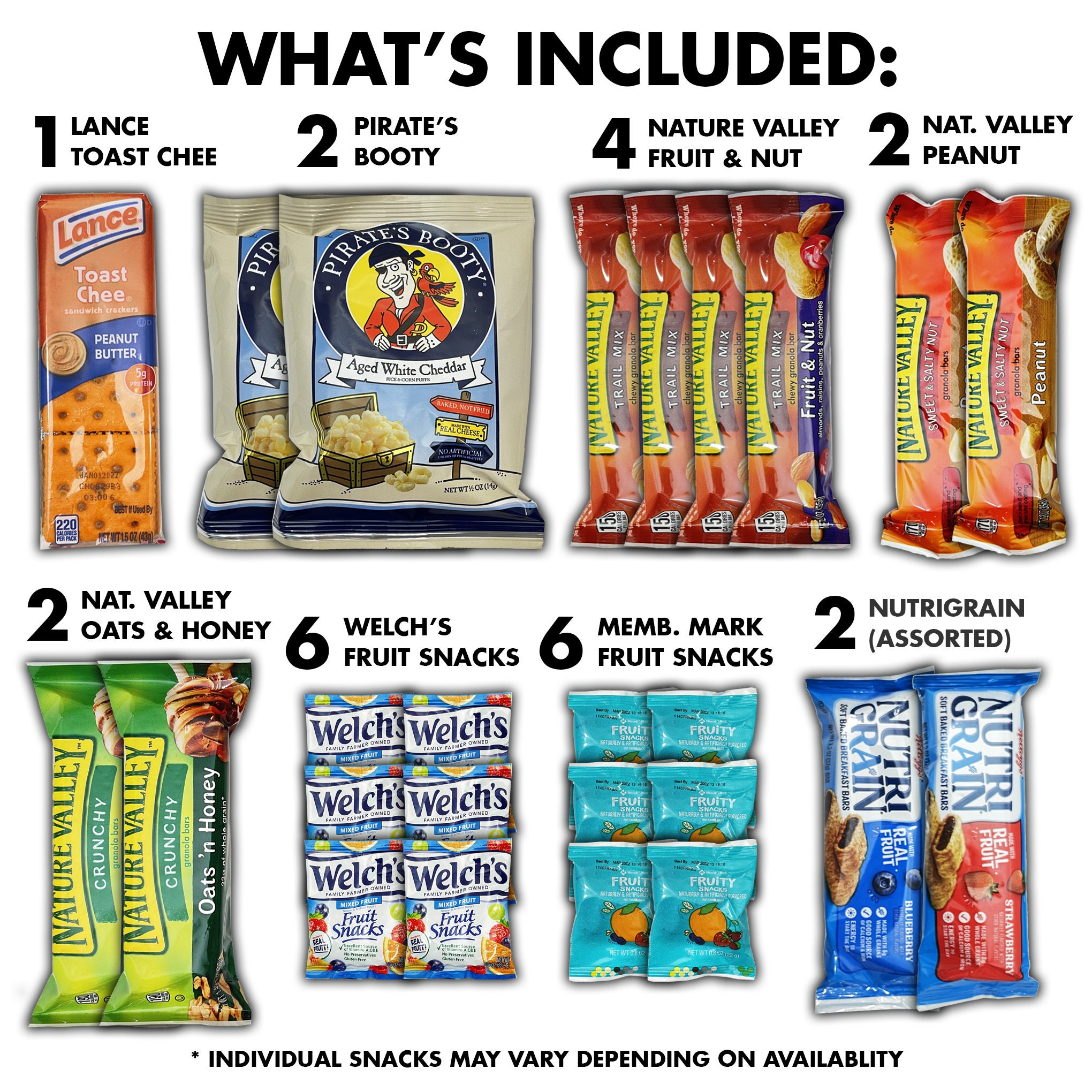 healthy-snacks-gift-box-45-count-fun-flavors-snack-care-etsy