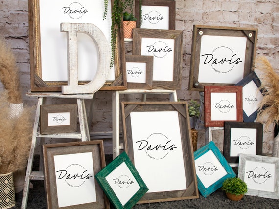 Rustic Barnwood Picture Frames