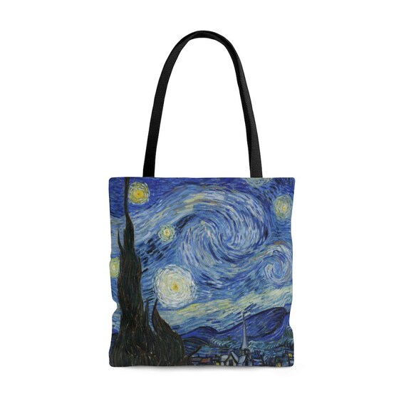 starry night tote bag