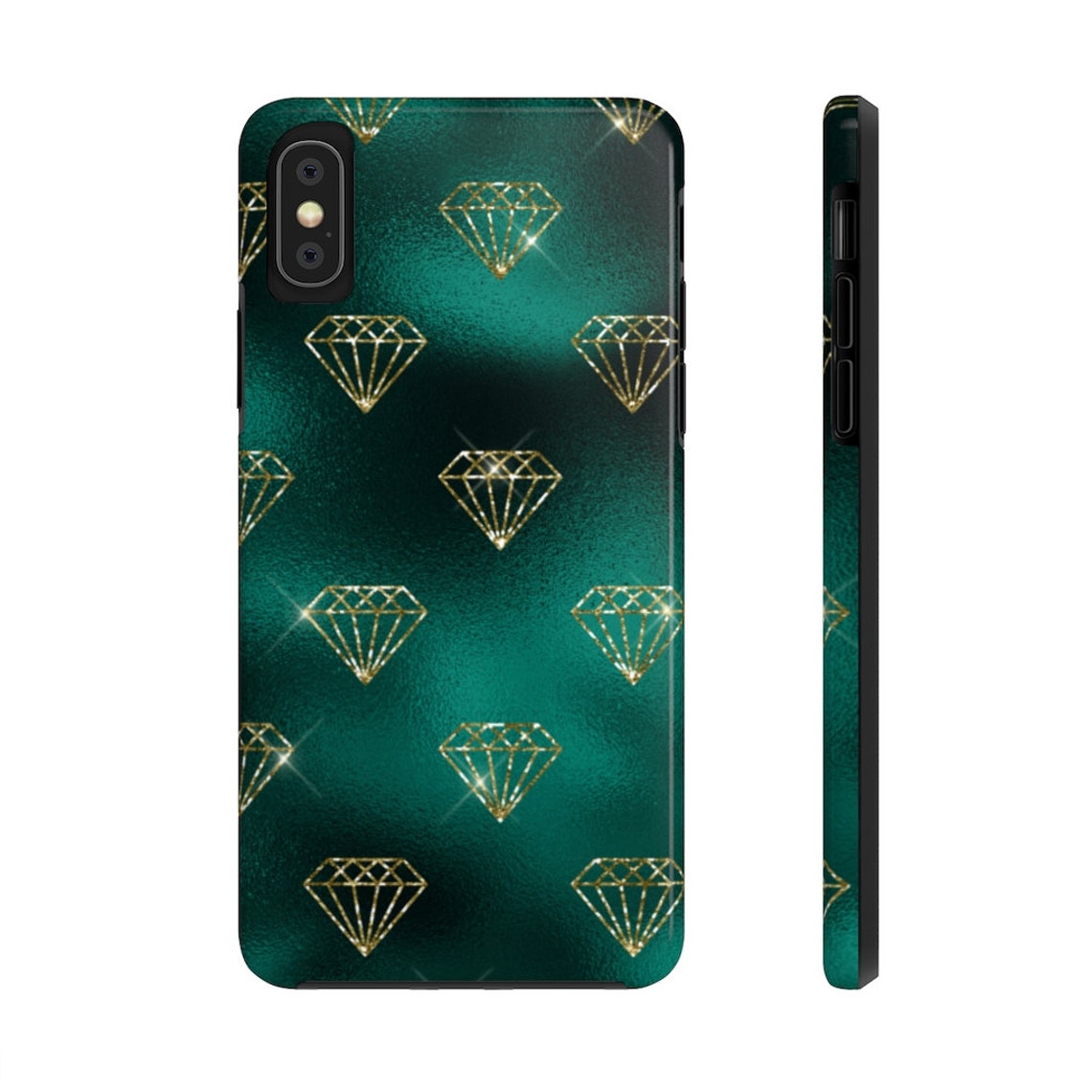Luxury Phone Case Glam Phone Case Emerald Phone Case Case Etsy