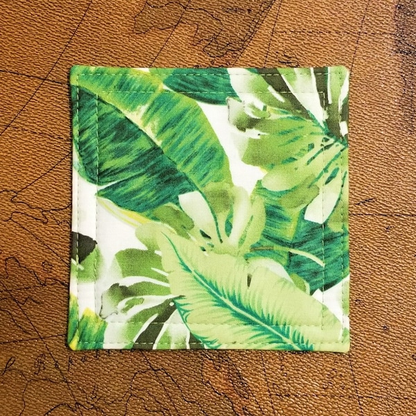 Quilted Coaster Set Etsy