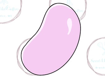 Jelly Bean Cookie Cutter