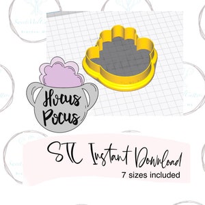 Cauldron ps STL File Instant Download