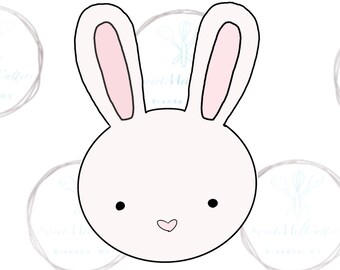 Bunny Head Cookie Cutter