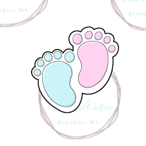 Baby Feet Cookie Cutter