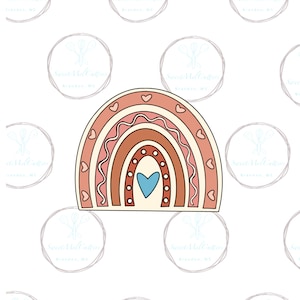 Arch Rainbow Cookie Cutter