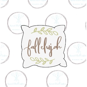 Pillow Cookie Cutter