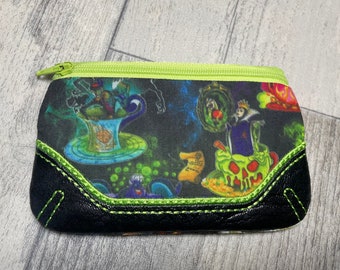 Handmade | Disney Villains Style | Ursula | Evil Queen | Scar | Coin Pouch | Purse | Pin Pouch