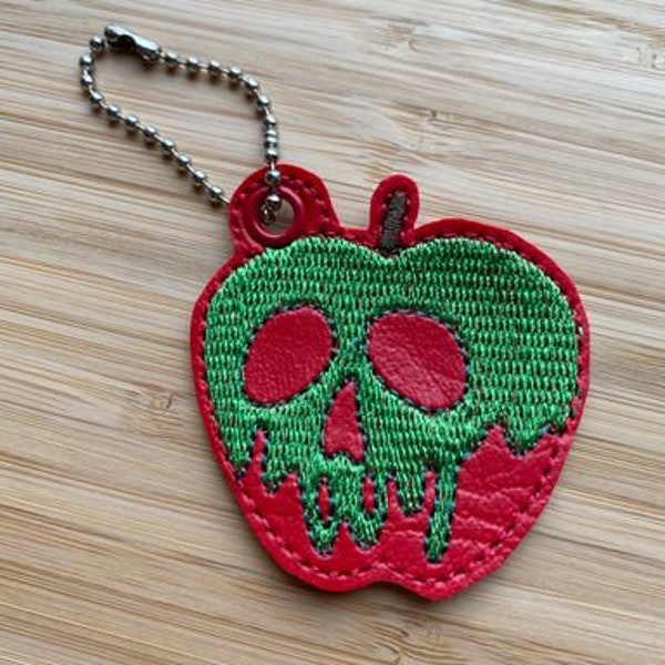 Apple Key Ring Etsy