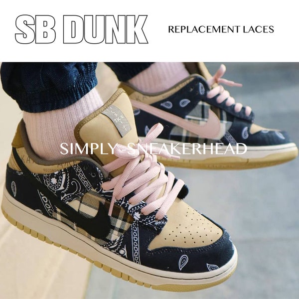 SB DUNK Style Premium ovale schoenveters Kwaliteitsvervangende schoenveters