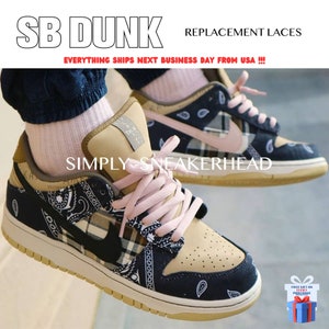SB DUNK Style Premium Oval Shoelaces Quality Replacement Shoelaces