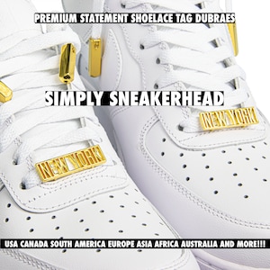 Metal Lace Tags USA New York California France Germany London Amsterdam Mexico Canadian Buckle Dubraes Shoe Charms Plates For Shoes Sneakers