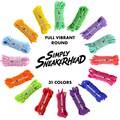 Full Vibrant Round Style Shoelaces Colorful Fantastic Laces product logo