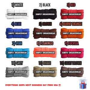 Flat Vibrant Premium Style Double Layer Sport Shoelaces NEW 2024 Colorful Fantastic Quality Colors Laces