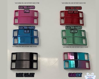 2024 Limited Edition Kleine Metallspitze Tags 1,25 Zoll Super Dubraes Hochleistungsschuhanhänger