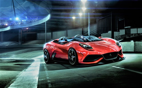 3d Collectible Ferrari F12 Berlinetta 2012 3d Model Car For Etsy