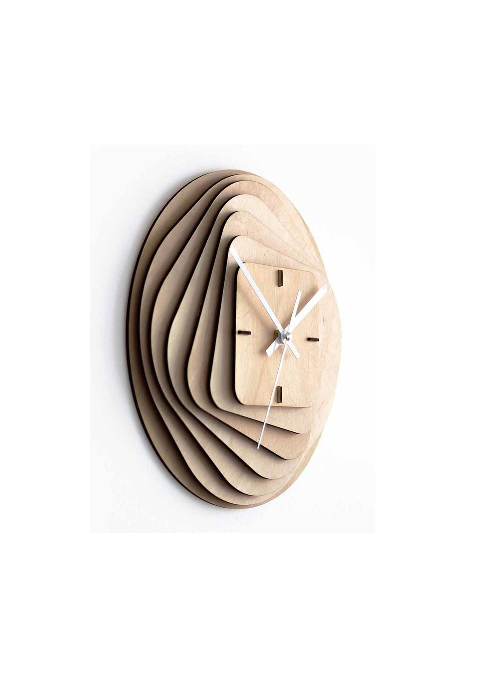 Cnc Router Files Wood Clock 3mm Dxf Plasma Cnc Files for Wood Etsy