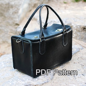 PDF Pattern Leather Doctor's Bag