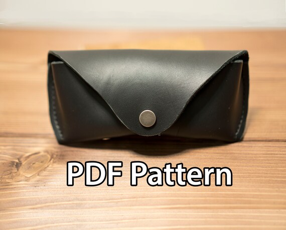 Leather Glasses Case Pattern - Leather Glasses Case Pattern Leather Glasses Case Pattern - Leather Glasses Case Pattern