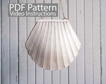Bolsa Concha de Couro Padrão PDF