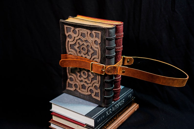 PDF Pattern Leather Book Purse image 10