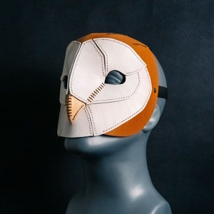 PDF Pattern Leather Barn Owl Mask image 5