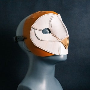 PDF Pattern Leather Barn Owl Mask image 8