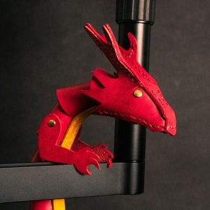 PDF Pattern Leather Articulated Small Dragon image 7