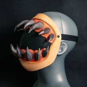 PDF Pattern Leather Full Face Teeth Mask - Etsy