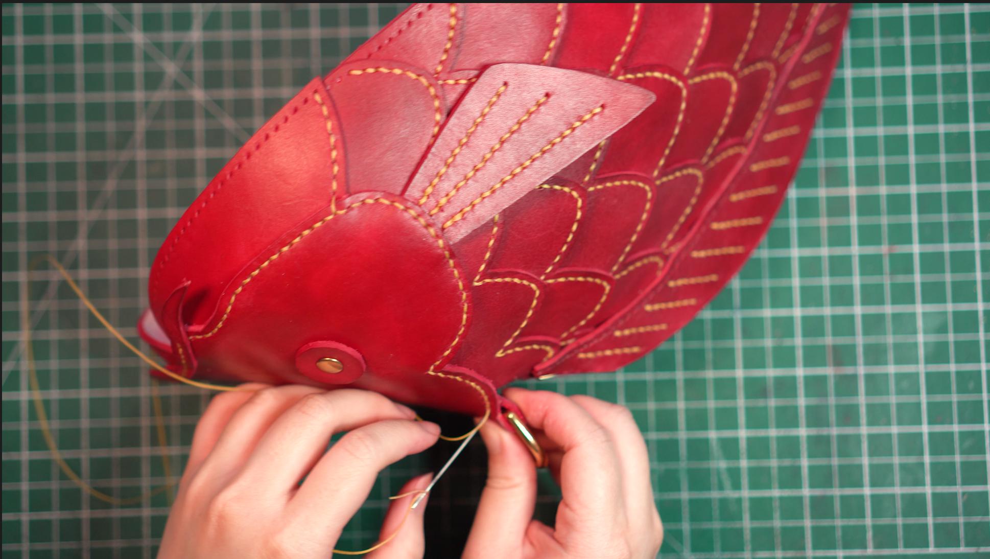 PDF Pattern Leather Koi Fish Bag and Coin Purse - Etsy