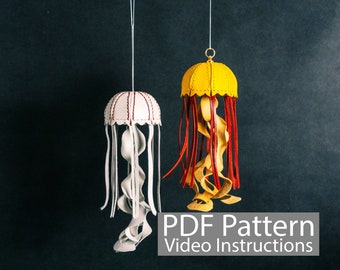 PDF Pattern Leather Jellyfish