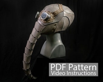 PDF Pattern Leather Sandman Helm