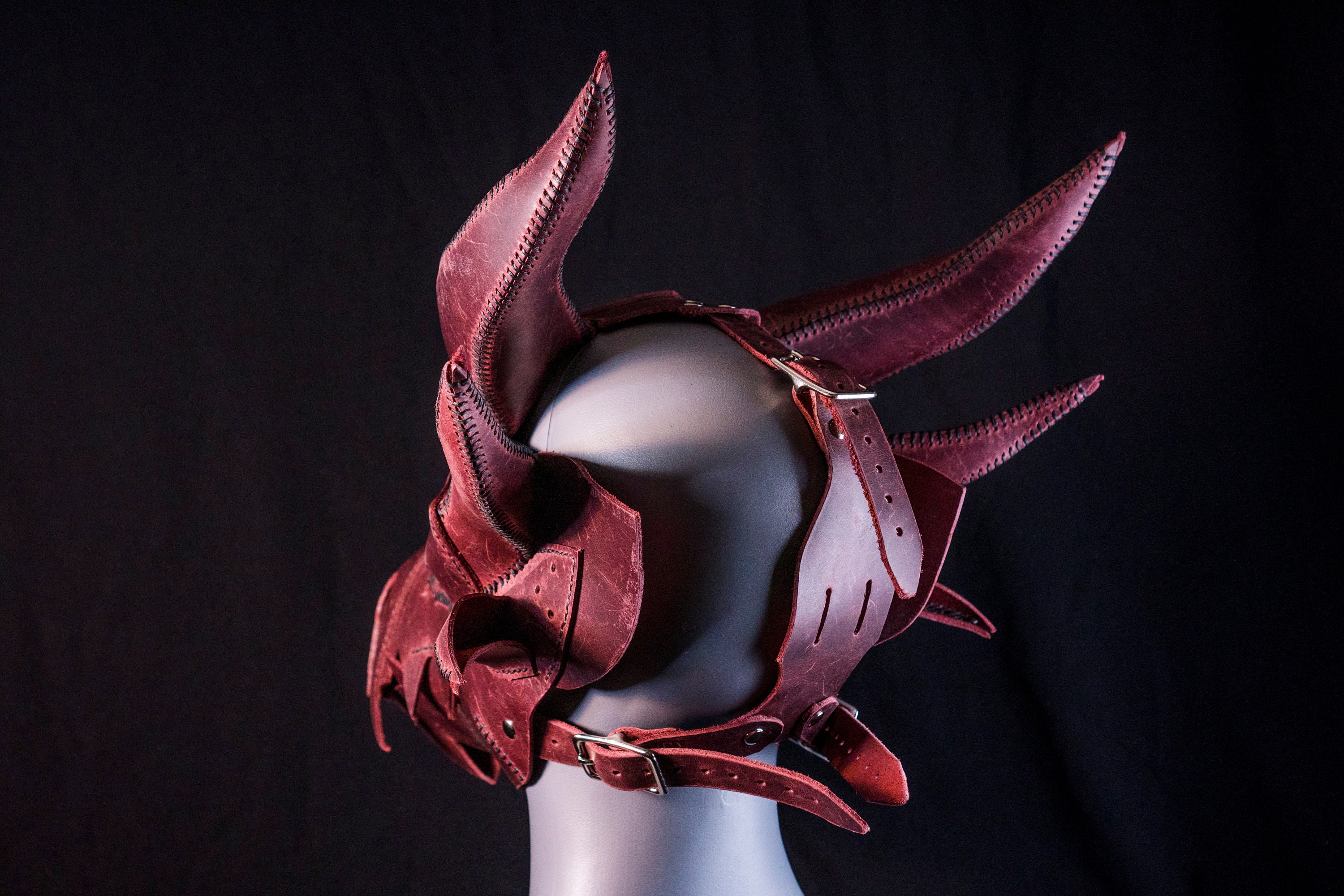 Leather Dragon Mask PDF Pattern | Etsy