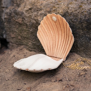 PDF Pattern Leather Clam Seashell Bag - Etsy