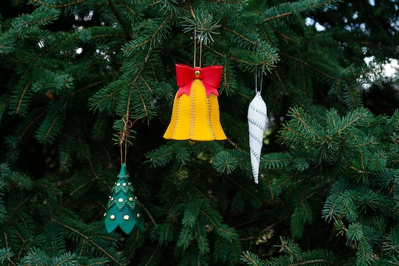 Bell  Leather Ornament - Leather Ornaments