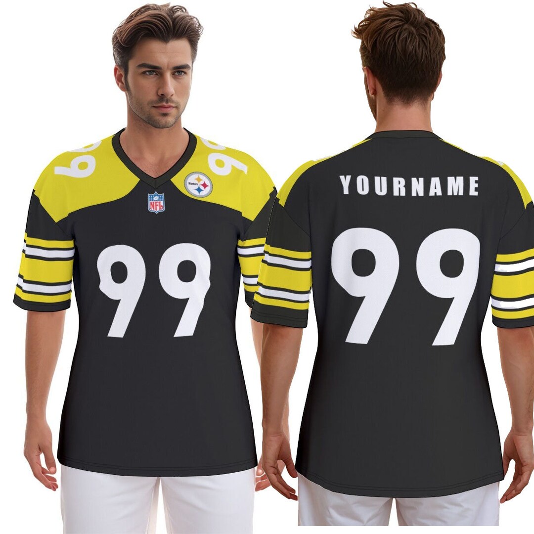 Pittsburgh Steelers Football Jersey Etsy