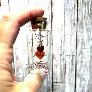 Message in a bottle, “I Love You”