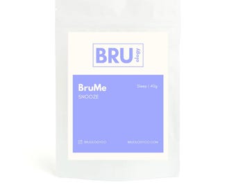 BruMe Snooze Tea: Organic Loose-Leaf herbal Tea for sleep