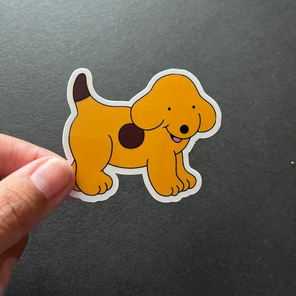 Spot the Puppy by Eric Hill Vinyl Sticker