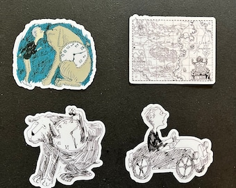 Phantom Tollbooth by Norton Juster Vinyl Stickers