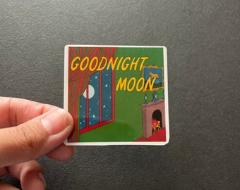 Goodnight Moon  Margaret Wise Brown Vinyl Sticker