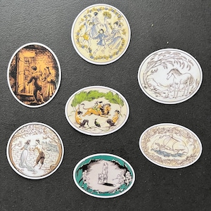 C.S. Lewis The Chronicles of Narnia Vintage Book Cover Artwork Stickers